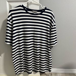Mens Oversized Striped T-shirt